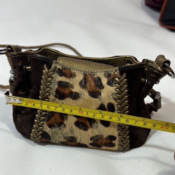 Women's Beverly Feldman Cross Body Mini Purse Animal Print - Picture 9 of 16